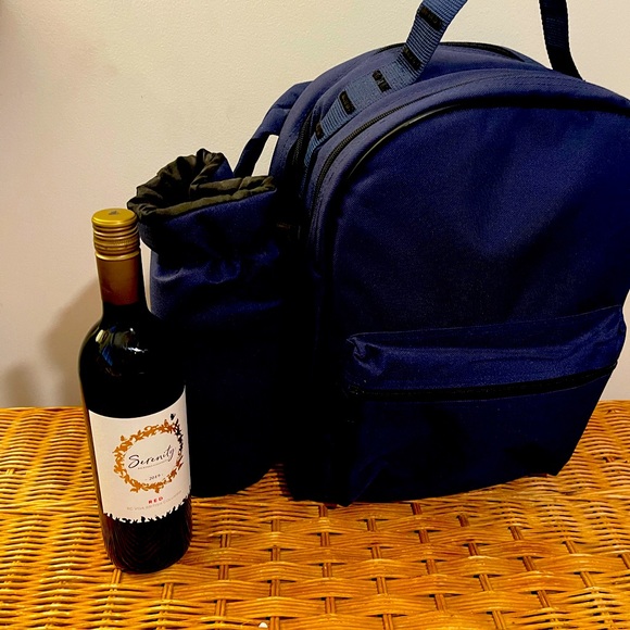 Backpack picnic basket - Picture 5 of 9